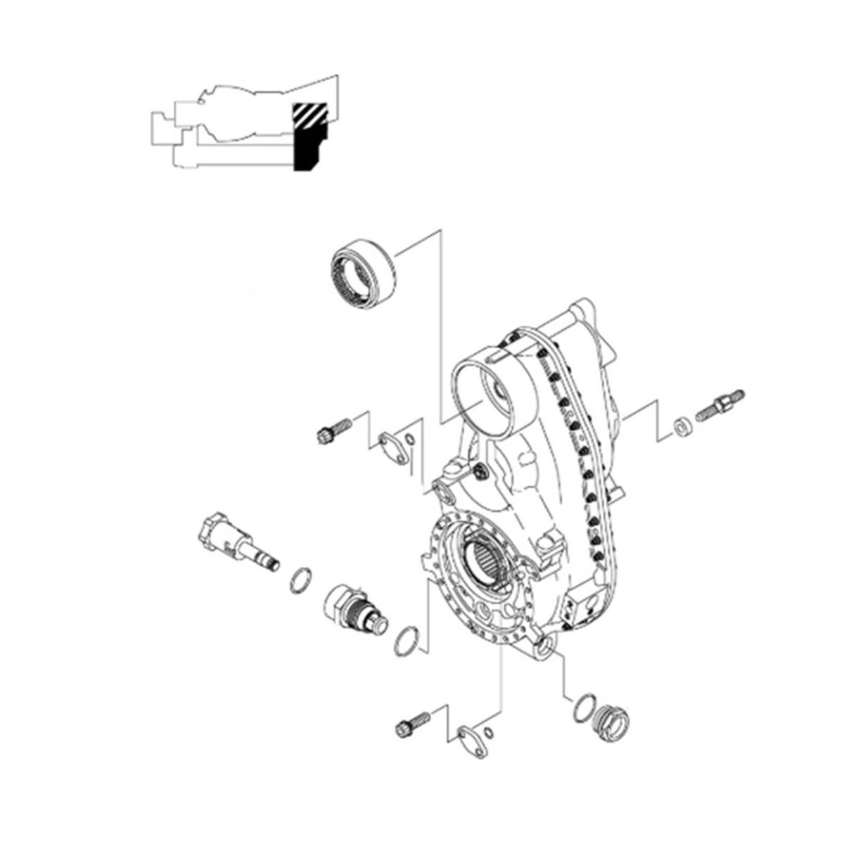 MODULE 05 REDUCTION GEAR MODULE P/N 70BM0519002 ROTORPLACE